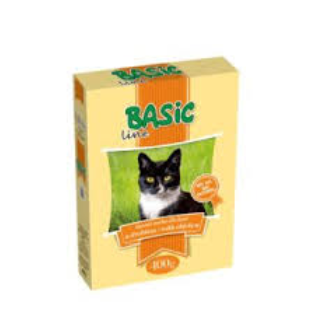 BASIC LINE DRY CAT FOOD WITH CHICKEN 400GR